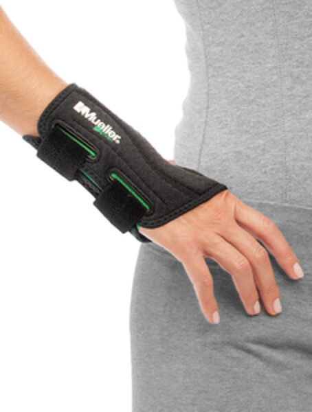 Green Fitted Wrist Brace